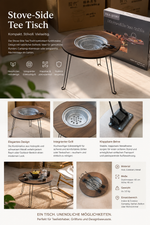 2-in-1 Grill- und Campingtisch von Palvora – Produktansicht 3
